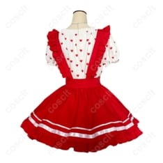 アイカツ！星宮いちご Girly RED コスプレ衣装 高再現で可愛い映えシルエット、イベント・撮影に最適 - 4枚目の画像（サムネイル）