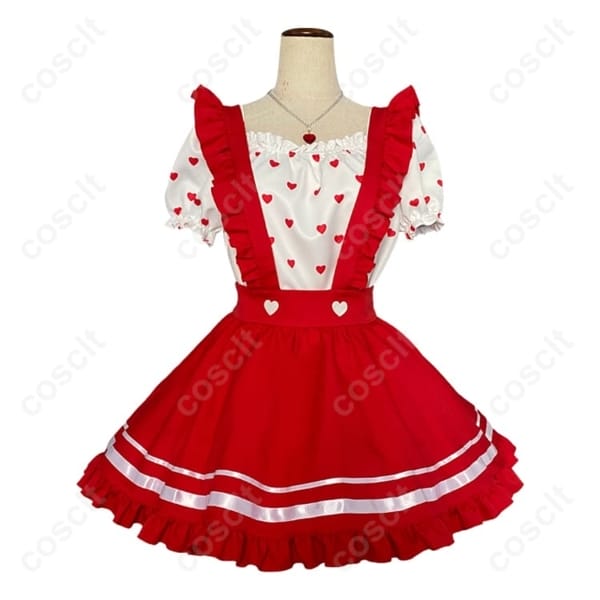 アイカツ！星宮いちご Girly RED コスプレ衣装 高再現で可愛い映えシルエット、イベント・撮影に最適