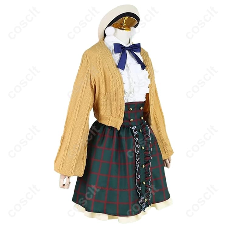 しぐれうい 新衣装（私服）コスプレ｜高再現の学園風シルエットで快適撮影 - 2枚目の画像