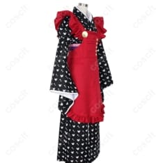 AMNESIA ヒロイン 和風メイド衣装｜上品で動きやすい高再現セット（XS〜XXL） - 2枚目の画像（サムネイル）