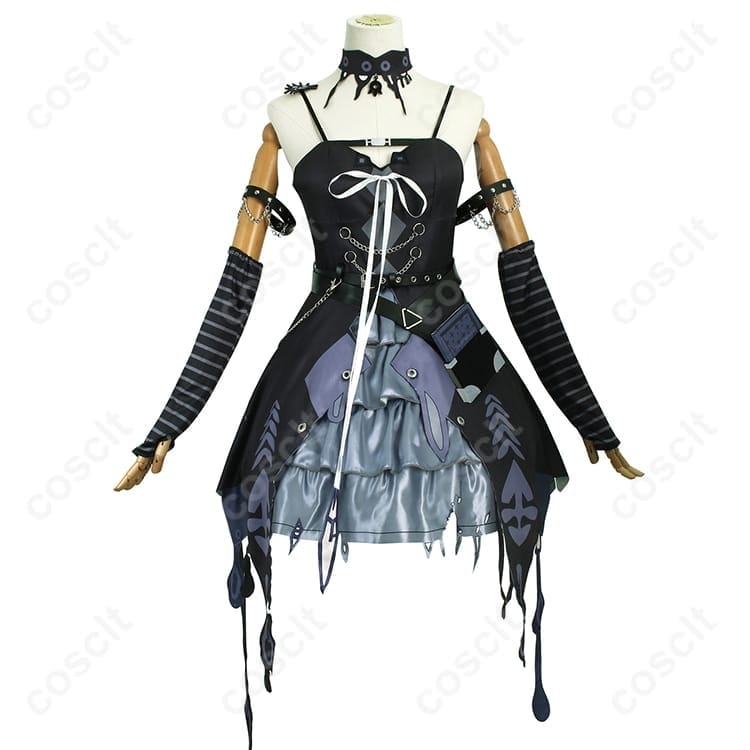 ホロライブEN シオリ・ノヴェラ 初期衣装コスチューム｜高再現で撮影映え、イベント快適 - 4枚目の画像