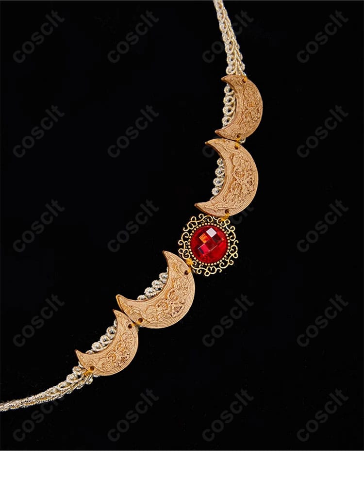 ゼルダ姫 頭飾りのディテール写真。質感と意匠をわかりやすく示した拡大カット。