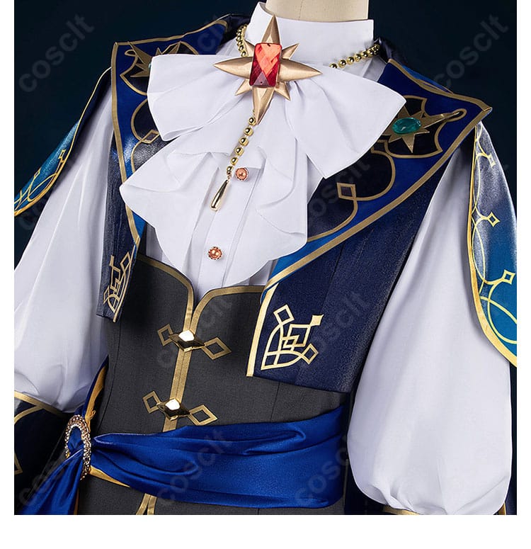 首飾りのクローズアップ。トップの装飾パーツと留め具位置が分かる写真。