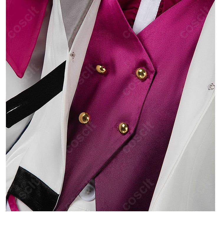 門襟部分の装飾ディテール。均整の取れた配置で高級感を表現