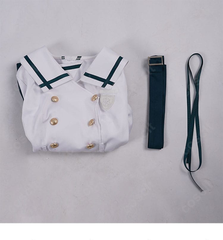 若葉睦コスプレ衣装 セット内容（ワンピース・ベルト・リボン）一式