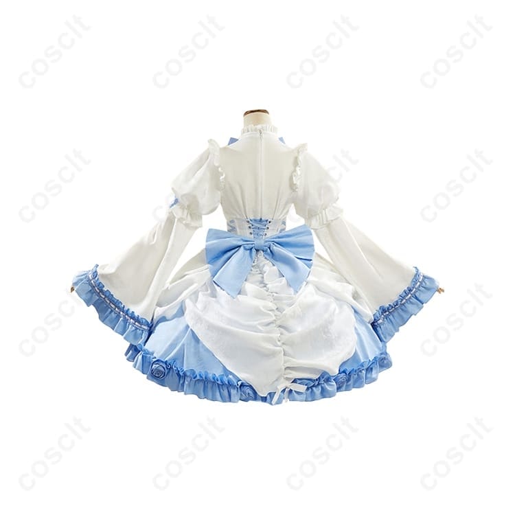 Re:ゼロ レム ゴシックドレス衣装 高再現の上品デザインで撮影映え - 3枚目の画像