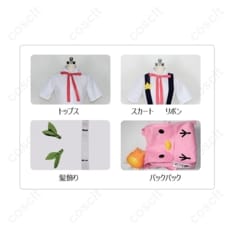 八九寺真宵 コスプレ衣装｜高再現で爽やかに映える学園スタイル、長時間でも快適 - 5枚目の画像（サムネイル）