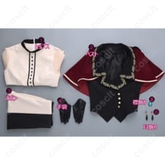 BanG Dream! 八幡海鈴 ティモリス Ave Mujica衣装 高再現で撮影映え、快適な着用感 - 5枚目の画像（サムネイル）