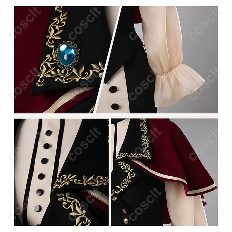 BanG Dream! 八幡海鈴 ティモリス Ave Mujica衣装 高再現で撮影映え、快適な着用感 - 4枚目の画像