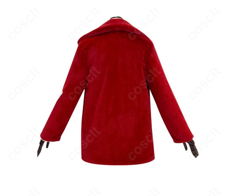 リドル・ローズハート新衣装の背面。コートの丈感やバックスタイルの装飾配置が分かるリアビュー。