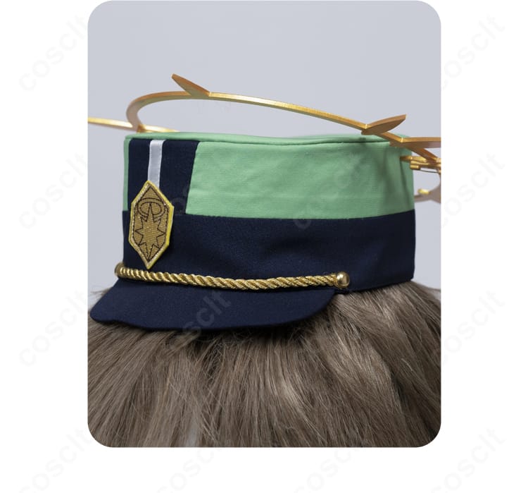 帽子の装飾接写：あんさんぶるスターズ！！ プロメッサ衣装の帽子と帽子飾りのデザイン