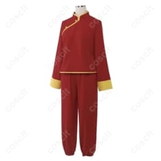 銀魂 神楽 チャイナ服 コスプレ衣装。軽量通気で動きやすく、高再現のシルエットでイベント撮影に最適 - 2枚目の画像（サムネイル）