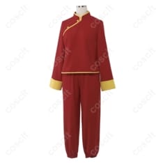 銀魂 神楽 チャイナ服 コスプレ衣装。軽量通気で動きやすく、高再現のシルエットでイベント撮影に最適 - 1枚目の画像（サムネイル）