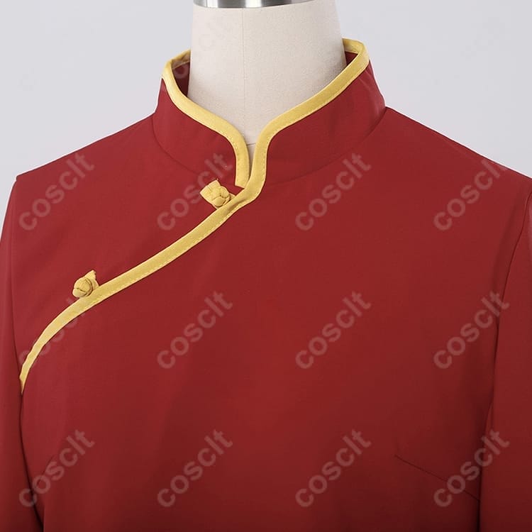 銀魂 神楽 チャイナ服 コスプレ衣装。軽量通気で動きやすく、高再現のシルエットでイベント撮影に最適 - 4枚目の画像