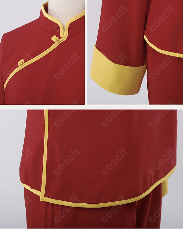 裾と袖口の装飾詳細。コントラストパイピングと端処理の丁寧さで高再現度を示すディテール画像。