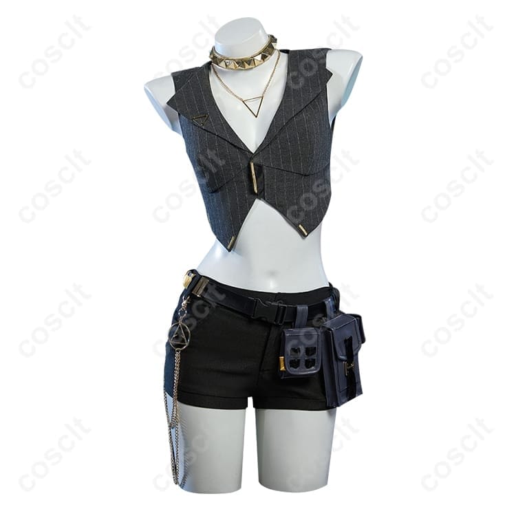 勝利の女神：NIKKE ロザンナ コスプレ衣装 高再現。動きやすく美シルエットでイベント・撮影に最適 - 4枚目の画像