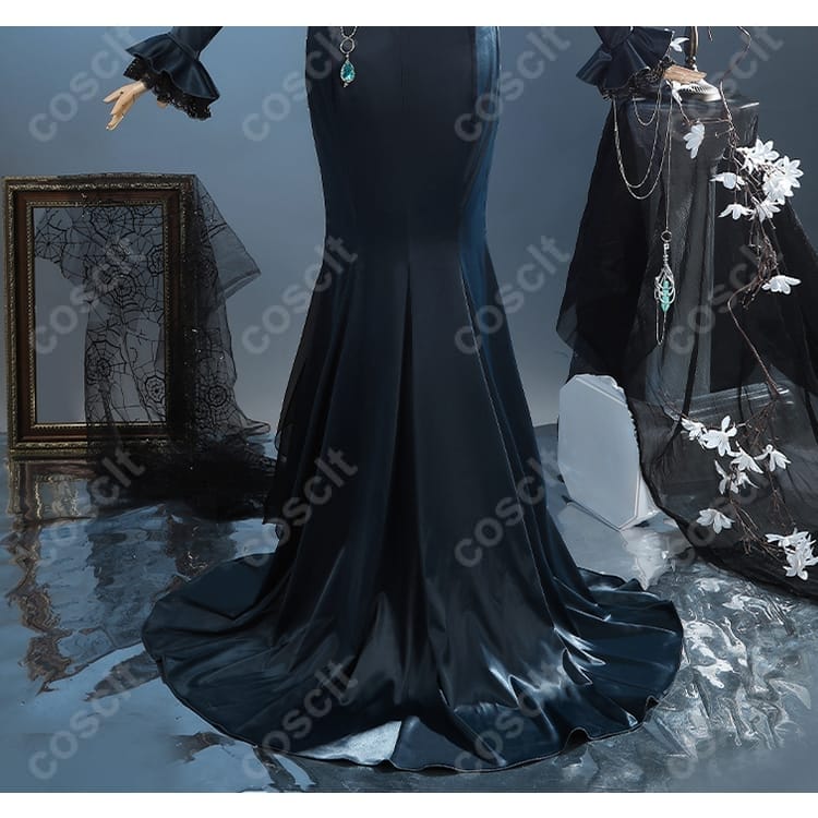 無期迷途 イェレナ 高再現コスプレ衣装｜上品セクシーなドレスで撮影映え、小物一式付き - 5枚目の画像