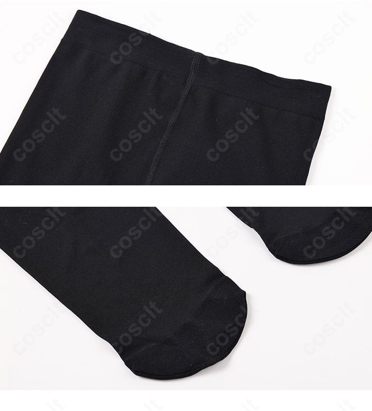 FGO 岸波白野 学園制服コスプレ タイツのディテール。トータルコーデの統一感を表現。