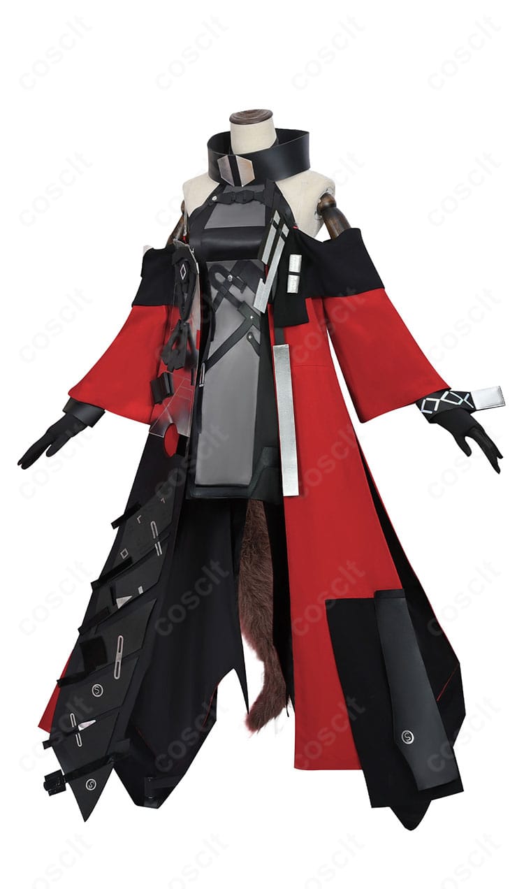 アークナイツ ギルベルタ 通常版コスプレ衣装 正面フルセット|高発色とハリ感のある素材