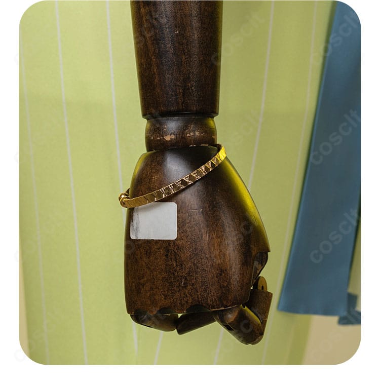 リストバンド装飾のアップ｜長時間の着用でもズレにくい設計