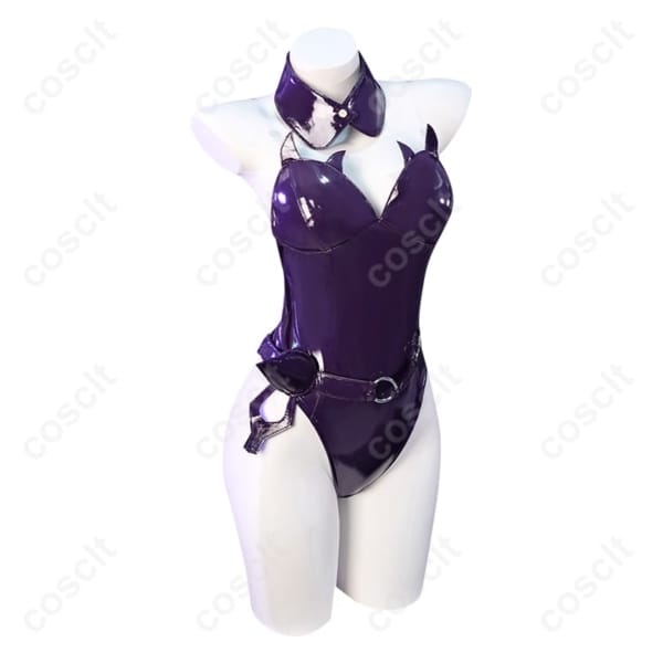 邪桒ナヅミ バニーガール コスプレ衣装 高再現で撮影映え、着脱ラクでイベント快適
