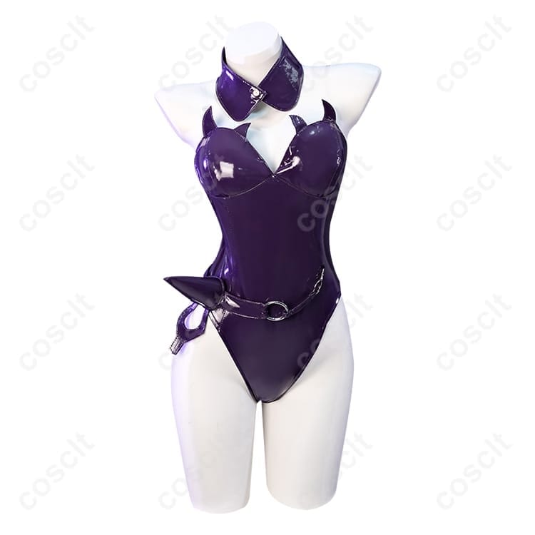 邪桒ナヅミ バニーガール コスプレ衣装 高再現で撮影映え、着脱ラクでイベント快適 - 2枚目の画像