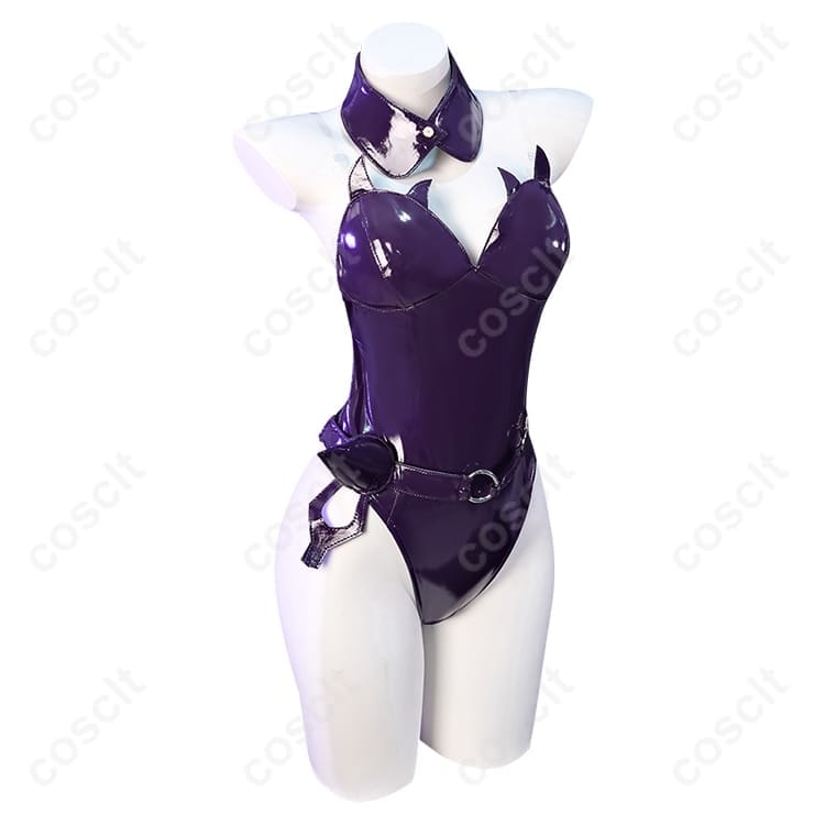 邪桒ナヅミ バニーガール コスプレ衣装 高再現で撮影映え、着脱ラクでイベント快適 - 3枚目の画像
