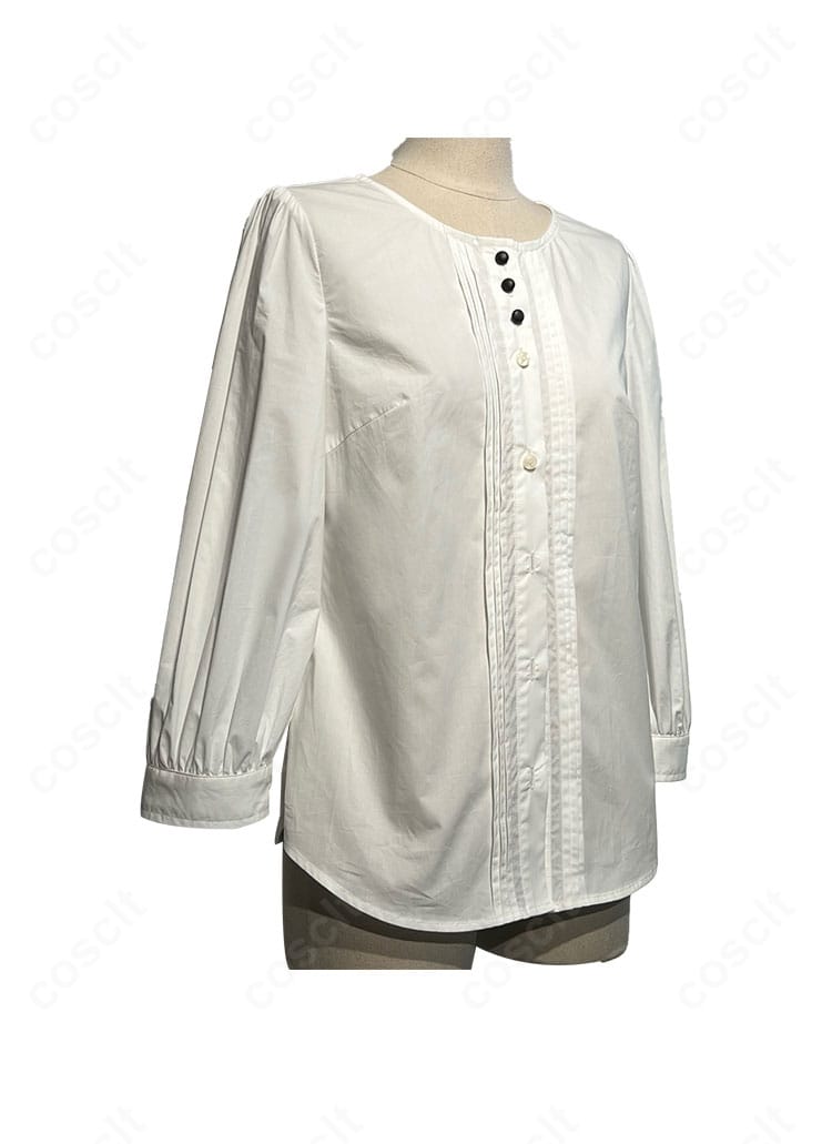 千早愛音 私服コスプレ衣装 内搭シャツの側面ディテール（袖周り・縫製）