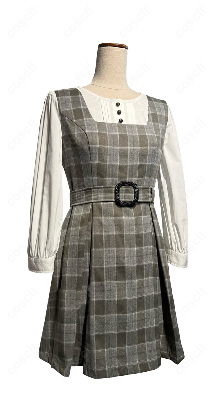 BanG Dream!（バンドリ！）It’s MyGO!!!!! 千早愛音 私服コスプレ衣装のバック全体像