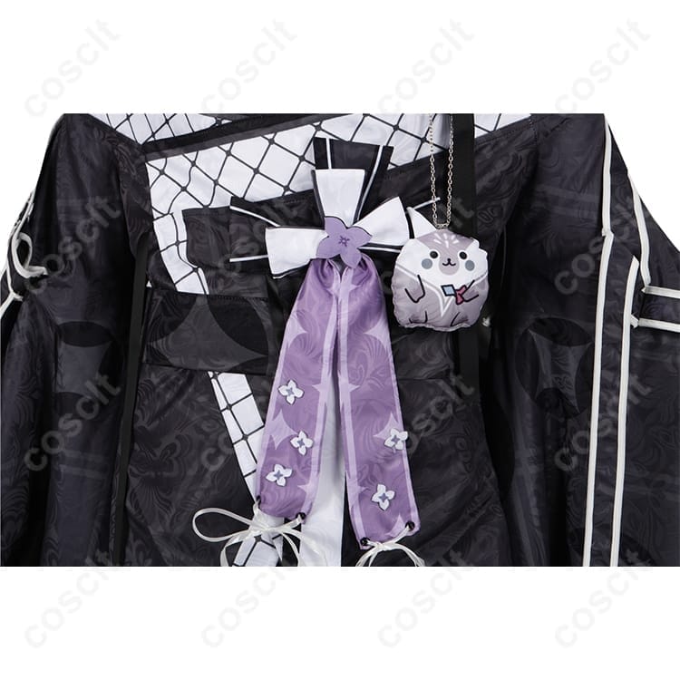 ホロライブ ベスティア・ゼータ 着物コスプレ衣装｜高再現ディテールと美シルエットで撮影映え - 5枚目の画像