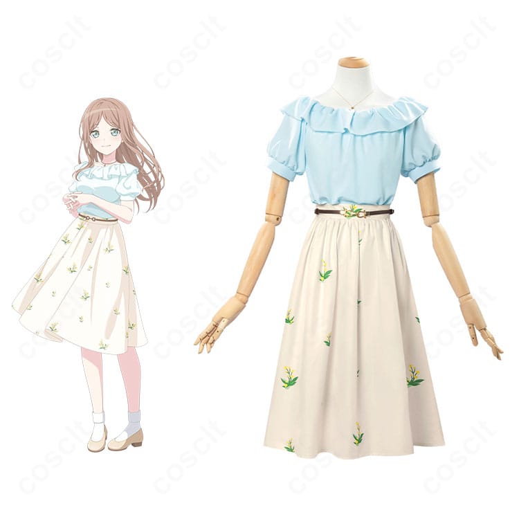 BanG Dream! It's MyGO!!!!! 長崎そよの私服コスプレ衣装とキャラクターイメージの組み合わせ図