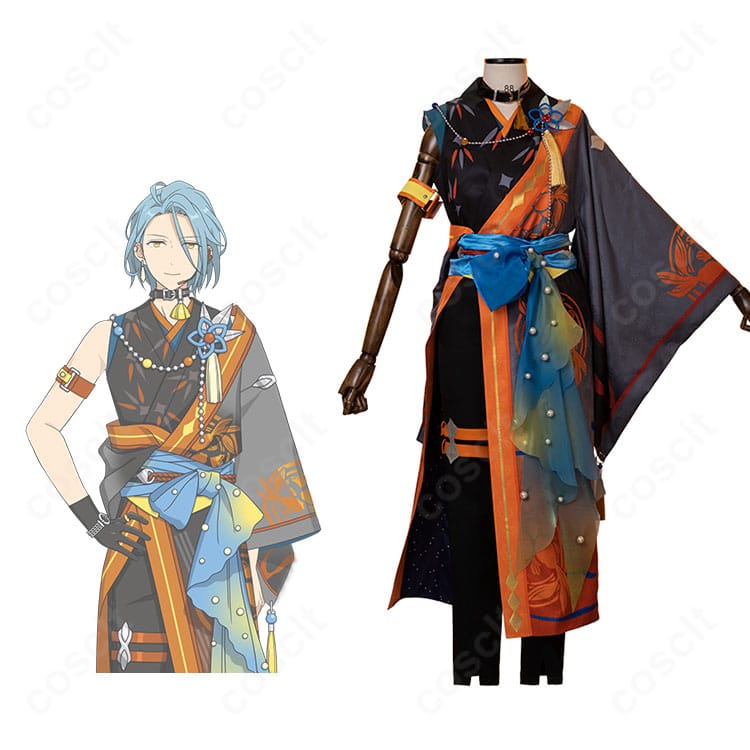 あんさんぶるスターズ！！ Crazy:B 瞬祭礼衣装の4キャラクター（HiMERU・桜河こはく・天城燐音・椎名ニキ）によるコスプレ集合写真