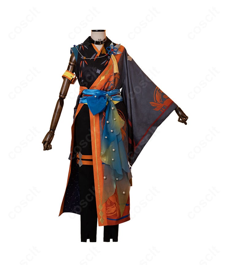 あんさんぶるスターズ！！ 瞬祭礼衣装の全身フロントビュー。刺繍と装飾の配置がわかる正面写真