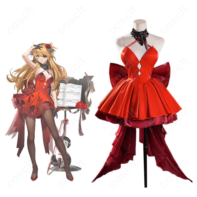 勝利の女神：NIKKE 式波・アスカ・ラングレー WILLE／孤海の楽章コスプレとキャラクターイメージの組み合わせ。独特のスタイルを忠実再現。