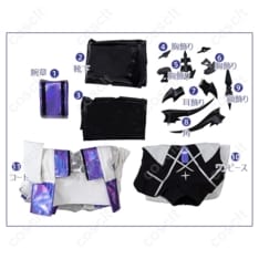 イベントも撮影も映える、アークナイツ エブラナ コスプレ衣装。高再現で着心地良好 - 5枚目の画像（サムネイル）