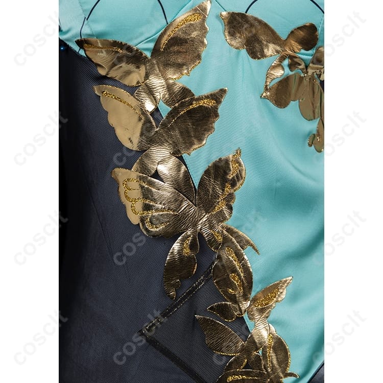 五維介質 蒼穹 コスプレ衣装。軽やかで快適、撮影映えするエレガントな高再現ドレス - 5枚目の画像