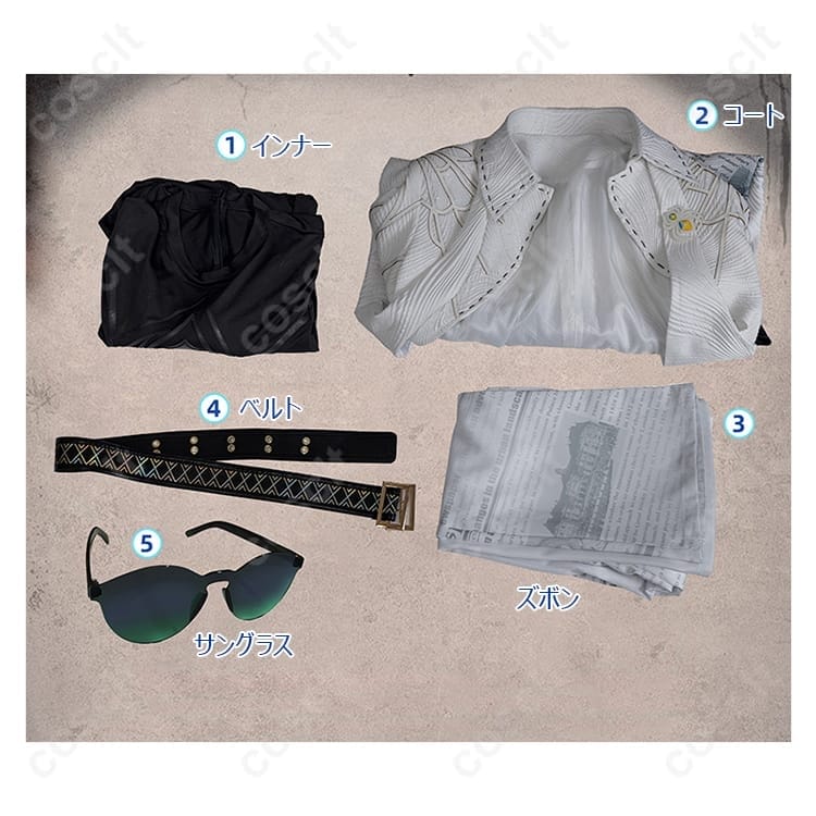 第五人格 冒険家（カート・フランク）新聞社編集長 コスプレ衣装 高再現で撮影映え・イベント向け - 4枚目の画像