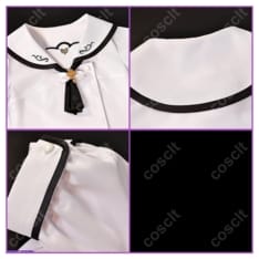 Summer Pockets 鳴瀬しろは/空門蒼 夏制服 高再現で爽やかに映える通気性コスチューム - 5枚目の画像（サムネイル）