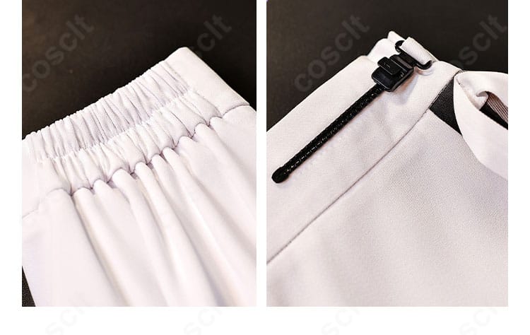 スカート裾の拡大。ヘムの始末と生地のハリ感、写真映えするフレアの出方を示す画像