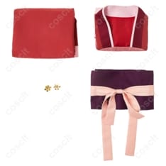 薬屋のひとりごと 猫猫 コスプレ衣装 漢服風4点セット。高再現と着やすさでイベント・撮影に最適 - 6枚目の画像（サムネイル）