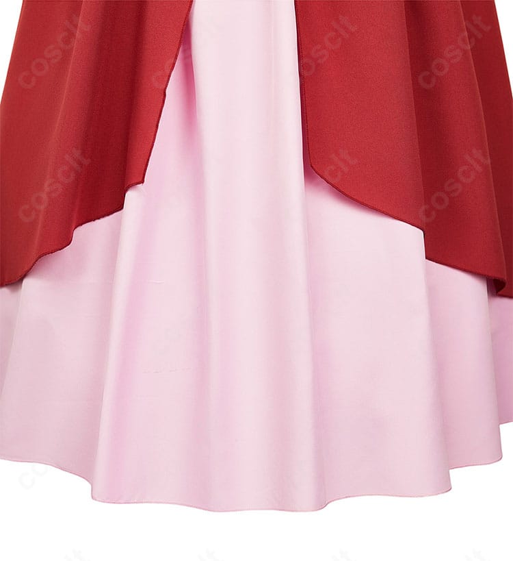 猫猫コスプレ衣装のスカート装飾。ふんわりとしたシルエットと飾りの意匠。