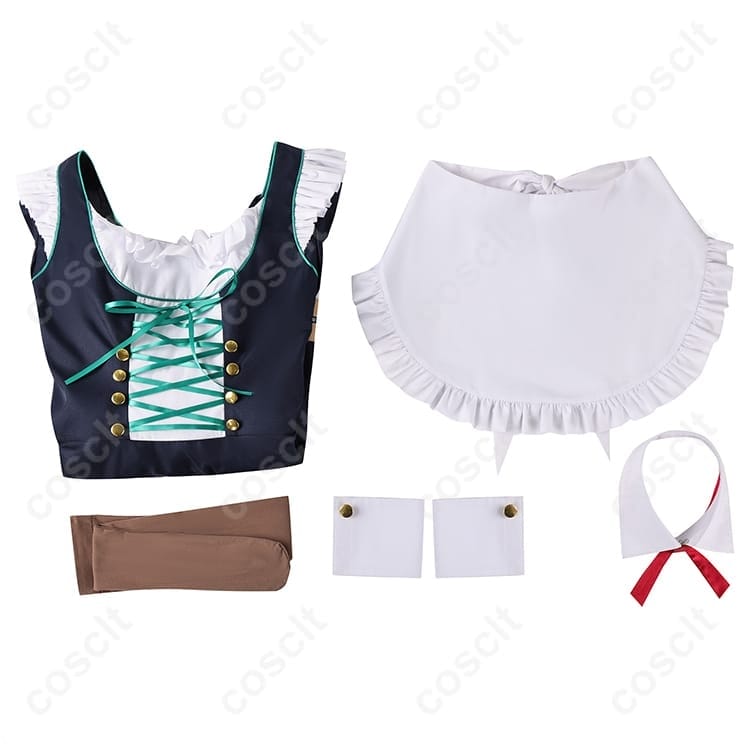 牛牧ジュリ アルバイト衣装｜高再現で上品な美シルエット。撮影映え＆イベント快適フィット - 4枚目の画像