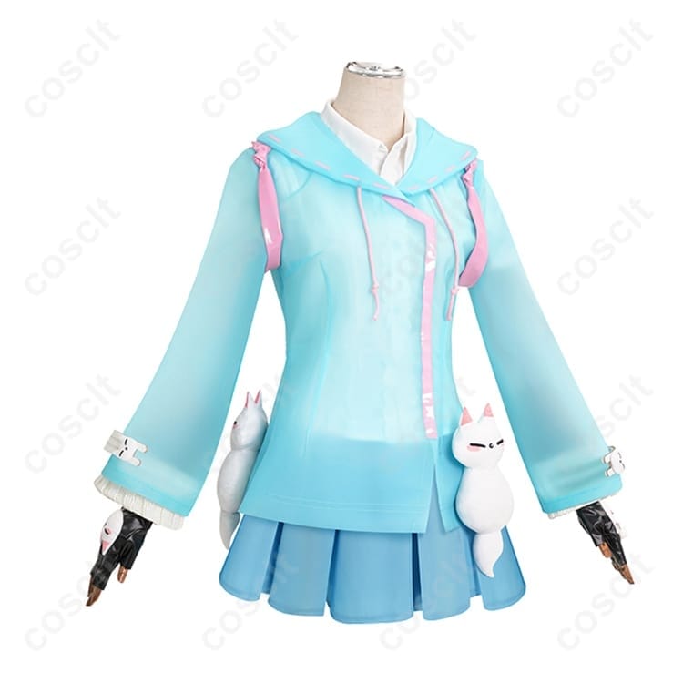 オーバーウォッチ2 キリコ コスプレ衣装 高再現セット｜和風クールで動きやすく撮影映え - 3枚目の画像