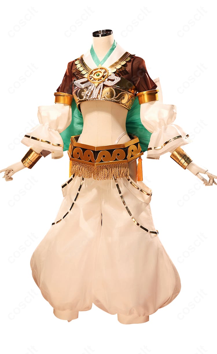 Fate/EXTRA CCC 玉藻の前 太陽の神話礼装コスプレの側面シルエットと袖の形状