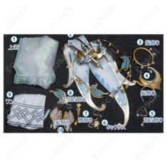 第五人格 気象学者 風を采る仙霊 コスプレ衣装｜高再現で軽やか、イベント・撮影に最適 - 5枚目の画像（サムネイル）