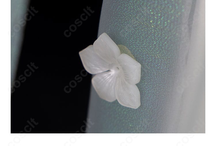 Identity V 気象学者(ウェンディ・フート)コスの花装飾アップ。自然モチーフの立体造形と色差が際立つ写真