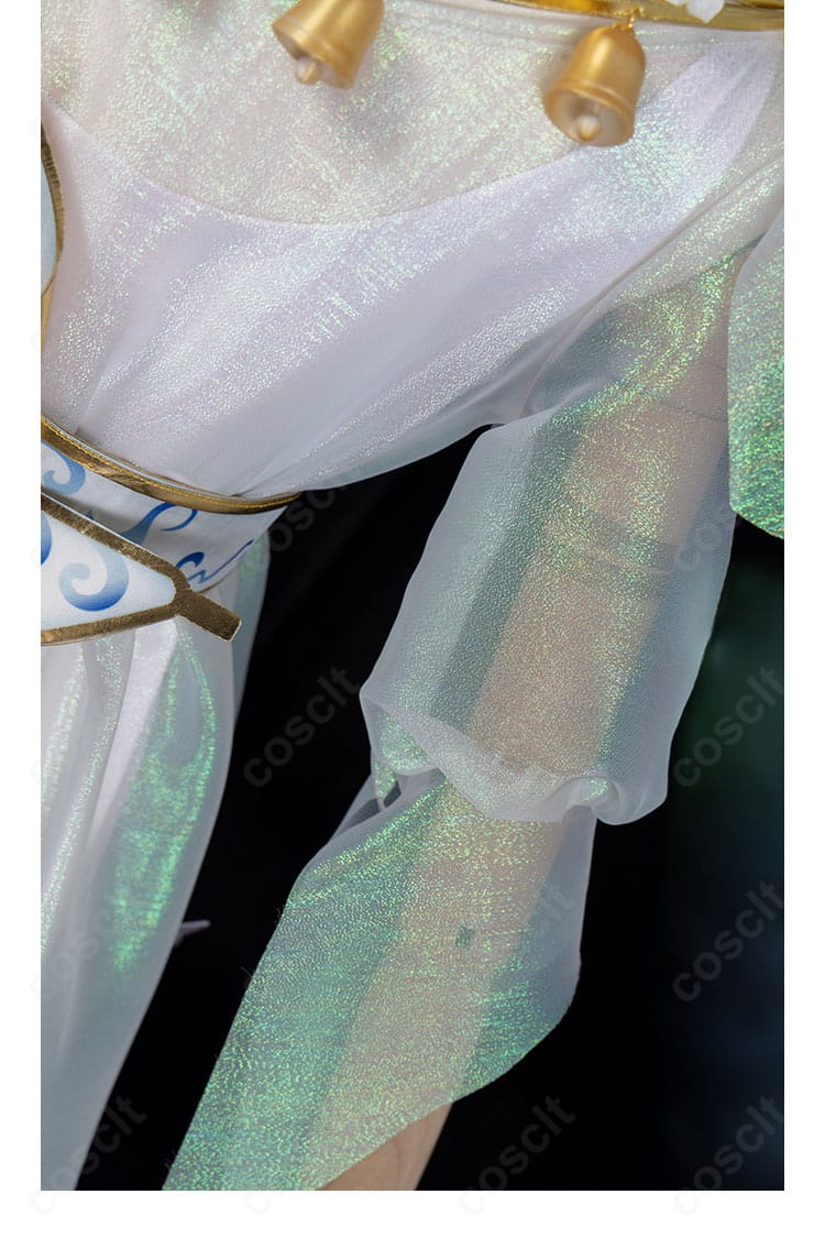 Identity V 気象学者コスの袖装飾。袖口の形状と縁取り、揺れ感のあるデザインを示す近接写真