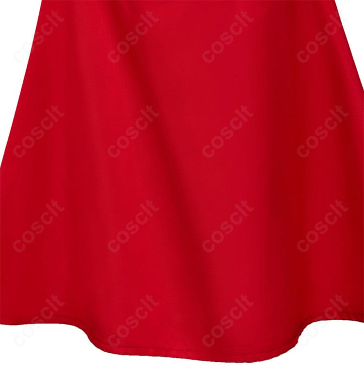 スカート装飾のクローズアップ。刺繍風意匠が華やかさを演出。