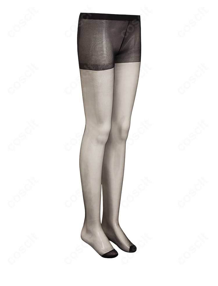 宮尾音夢 コスプレ衣装 タイツ側面のラインとフィット感