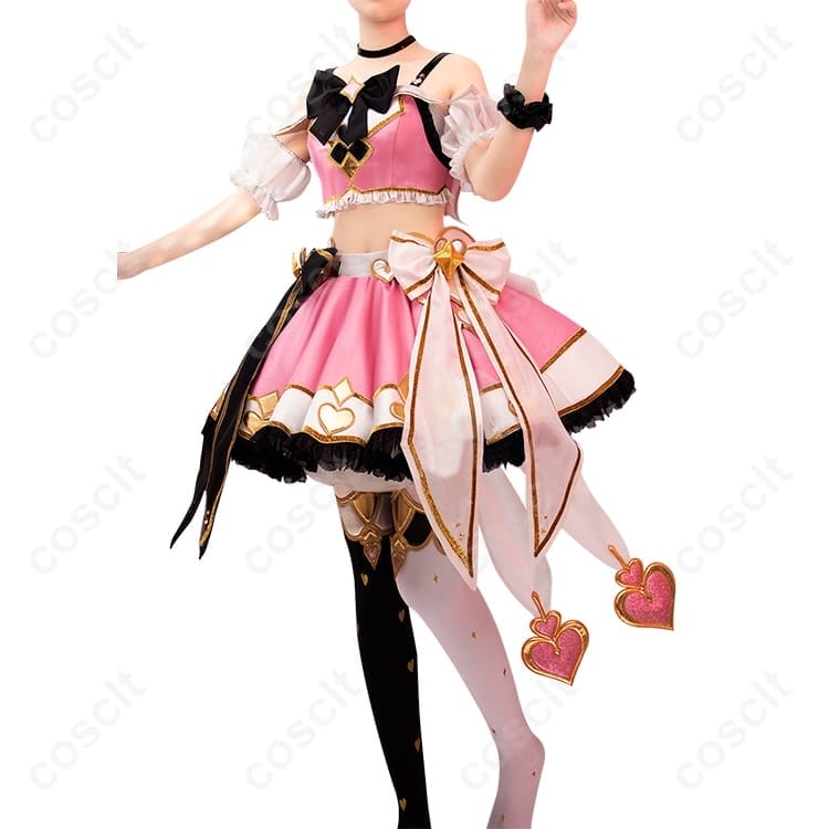 ラブライブ！矢澤にこ 3年生チーム衣装 コスプレ 高再現度で写真映え、長時間も快適 - 3枚目の画像